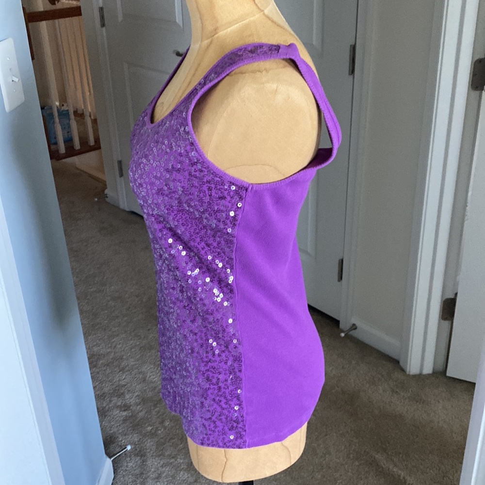 Express sequin top - Picture 4 of 6